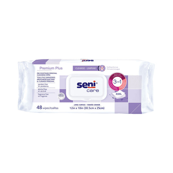 Rinse-Free Personal Wipe