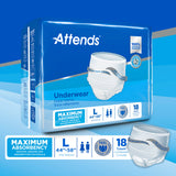 Attends® Extra Absorbency Underwear, Large