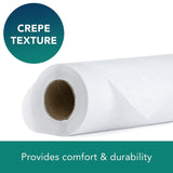 Tidi® Choice Crepe Table Paper, 21 Inch x 125 Foot, White