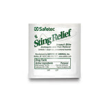 Safetec® Ethyl Alcohol / Lidocaine Sting and Bite Relief, 1-13/100 x 2-3/4 Inch