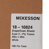 McKesson Nonsterile Physical Exam General Purpose Drape, 40 x 48 Inch