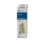 Curity™ Zoo Design Adhesive Strip, ¾ x 3 Inch