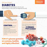 YumVs Complete Glucose Gummies for Diabetics YumV's™ Geri-Care