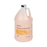 McKesson 2-in-1 Shampoo and Body Wash, Apricot Scent, 1 Gallon Jug