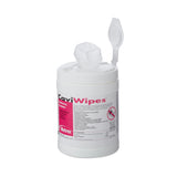 Metrex CaviWipes Surface Disinfectant Alcohol-Based Wipes, Non-Sterile, Disposable, Alcohol Scent, Canister, 6 X 6.75 Inch