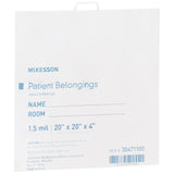 McKesson Patient Belongings Bag With Snap Closure