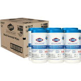 Clorox Healthcare Surface Disinfectant Cleaner, Chlorine Scent, Nonsterile, 6.75 X 9 Inch, Canister