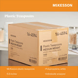 McKesson Polypropylene Spoon, White