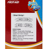 American® White Cross First Aid DC Super Hero Girls Kid Design Adhesive Strip, ¾ x 3 Inch