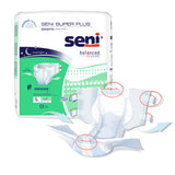 Seni® Super Plus Heavy to Severe Absorbency Incontinence Brief, Large