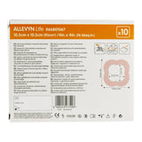 Allevyn Life Silicone Adhesive with Border Silicone Foam Dressing, 4 x 4 Inch Allevyn Life Smith & Nephew
