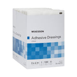McKesson White Adhesive Dressing, 3 x 4 Inch McKesson McKesson Brand