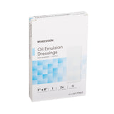 McKesson Oil Emulsion Impregnated Dressing, 3 x 8 Inch McKesson McKesson Brand