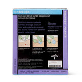 Optilock Super Absorbent Dressing, 4 x 4 Inch OptiLock® Medline