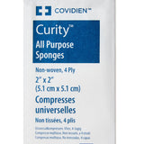 Curity™ NonSterile Nonwoven Sponge, 2 x 2 Inch