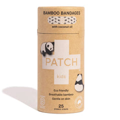 Patch™ Kids (Panda Design) Adhesive Strip with Coconut Oil, 3/4 x 3 Inch Patch™ Kids Nutricare USA LLC