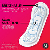 U by Kotex® Security® Maxi Pad, Heavy Absorbency