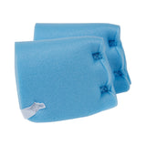 McKesson Heel Protection Pads, Convoluted Foam, Blue, Hook and Loop, 6-1/2 x 6-1/2 Inch McKesson McKesson Brand