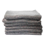 McKesson Gray Wool Blend Blanket, 62 x 80 Inch McKesson McKesson Brand