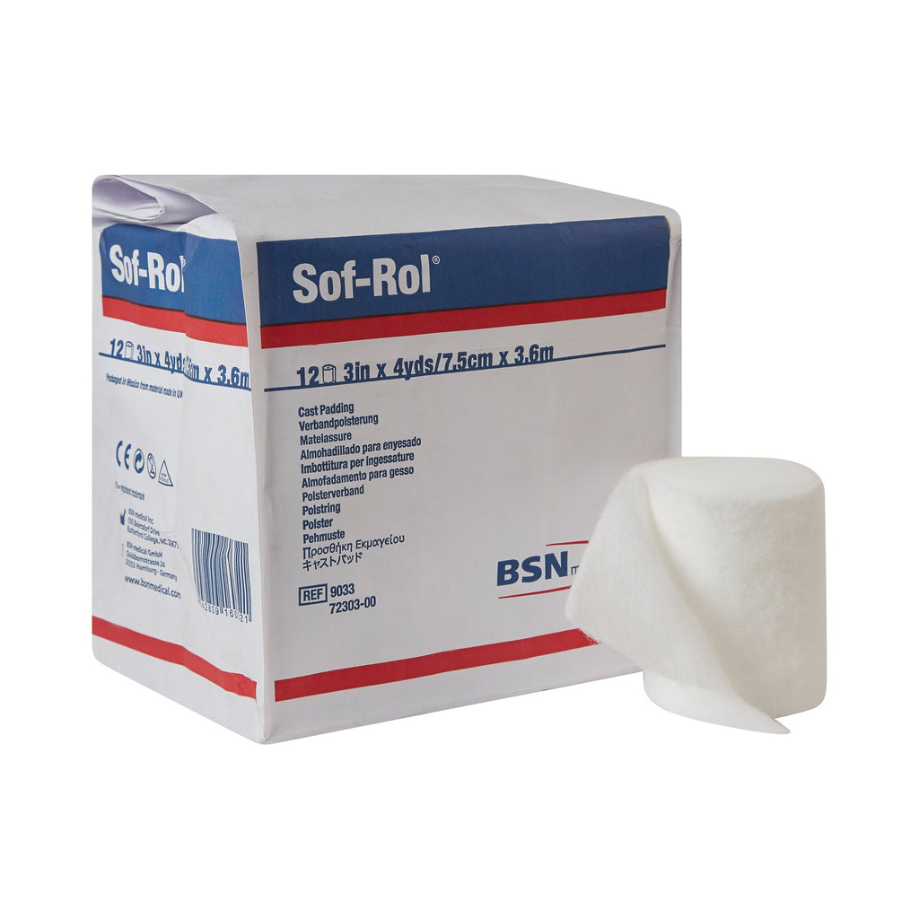 2 Inch Cast Padding Sof-Rol® White Rayon Cast Padding, 3 Inch x 4 Yard - Buy BSN Medical ...