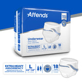 Attends® Care Heavy Absorbent Underwear, Regular