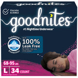 Goodnites® Girls Heavy Absorbency Nighttime Underwear, Large GoodNites® Kimberly Clark - additional product view 3