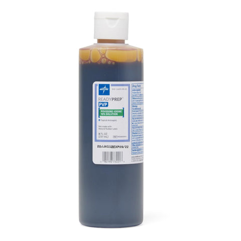 Topical Compresses ReadyPrep™ Povidone Iodine Topical Antiseptic, 4 oz. ReadyPrep™ Medline ...