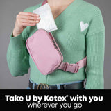 U by Kotex® Security® Ultra Thin Pad, Regular Absorbency