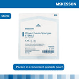 McKesson Sterile Gauze Sponge, 4 x 4 Inch