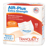 Tranquility® AIR-Plus Extra-Strength Positioning Underpad, 30 x 36 Inch Tranquility® AIR-Plus Extra-Strength Principle Business Enterprises - additional product view 3