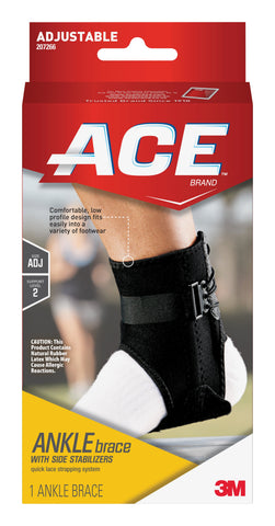 Ankle Brace with Side Stabilizers