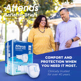 Attends® Bariatric Briefs, 2X-Large