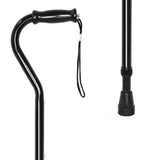 McKesson Steel Offset Cane, 29¾ – 37¾ Inch Height
