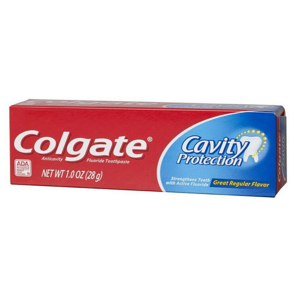 Colgate® Cavity Protection Toothpaste Regular Flavor, 1-ounce tube ...