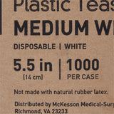 McKesson White Polypropylene Spoon, 5½ Inch Long