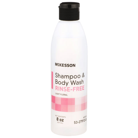 Rinse-Free Shampoo and Body Wash