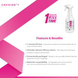 CaviCide1™ Surface Disinfectant Cleaner, 24 oz. Trigger Spray Bottle
