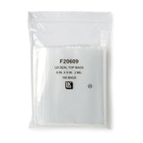 LK® Clear Line Zipper Reclosable Bag, 6 x 9 Inch