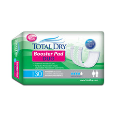 TotalDry™ Duo Maximum Absorbency Incontinence Booster Pad, 12-Inch Length TotalDry™ Booster Pad Duo Secure Personal Care Products