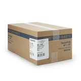 McKesson Blue Flat Stretcher Sheet, 40 x 72 Inch