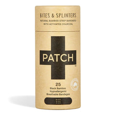 Patch™ Adhesive Strip with Charcoal, 3/4 x 3 Inch