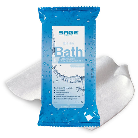 Rinse-Free Bath Wipe