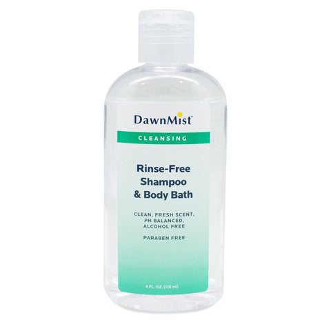 Rinse-Free Shampoo and Body Wash