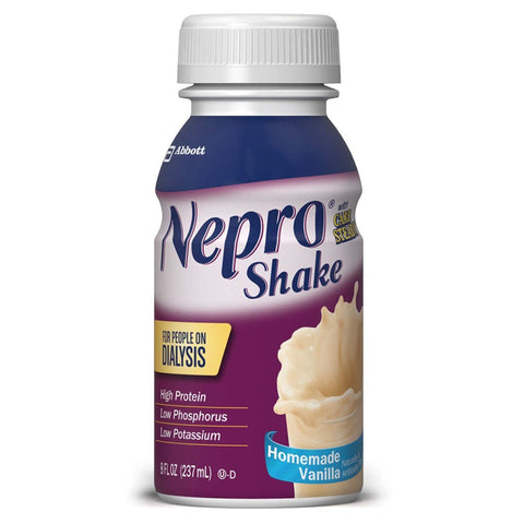 Oral Supplement Nepro® with CARBSTEADY® Vanilla Flavor Liquid 8 oz. Bottle